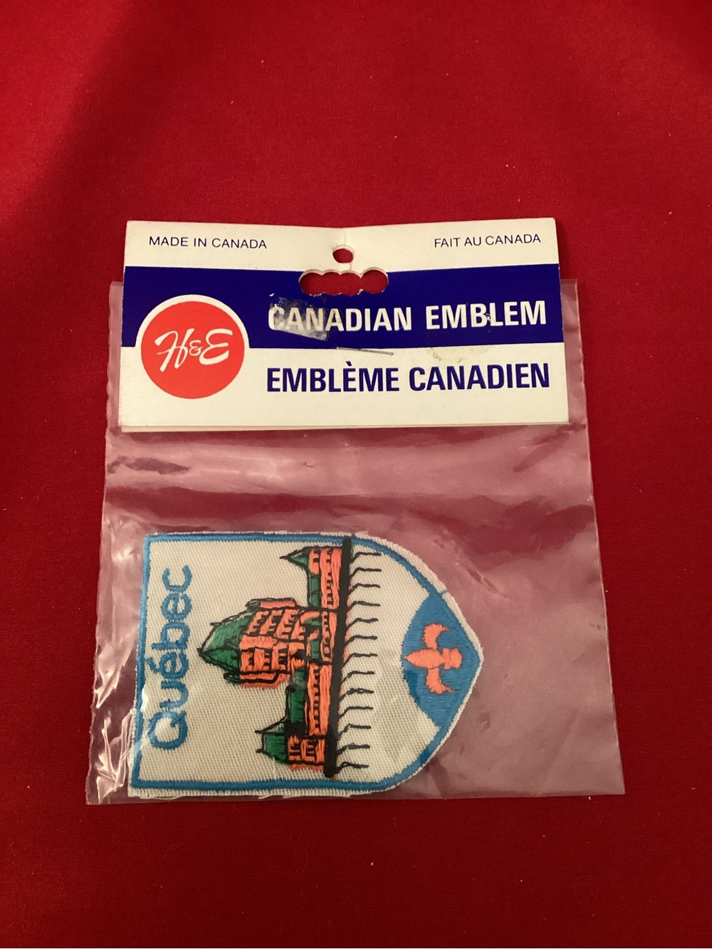 H&E Canadian Emblem Québec Patch